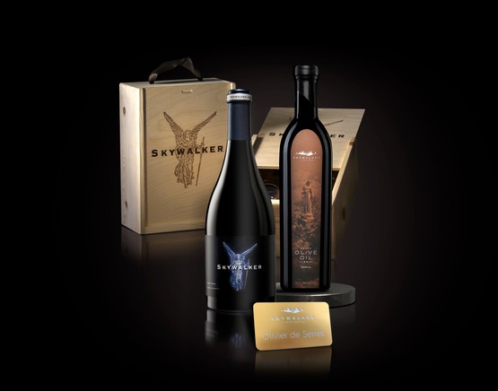 Skywallker Wine & Olive Oil Gift Set