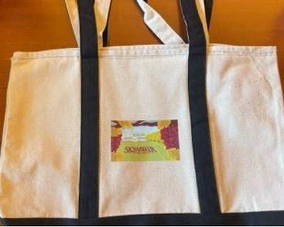 A.I.R. Bag Natural Tote Black Handles Eric Doggett
