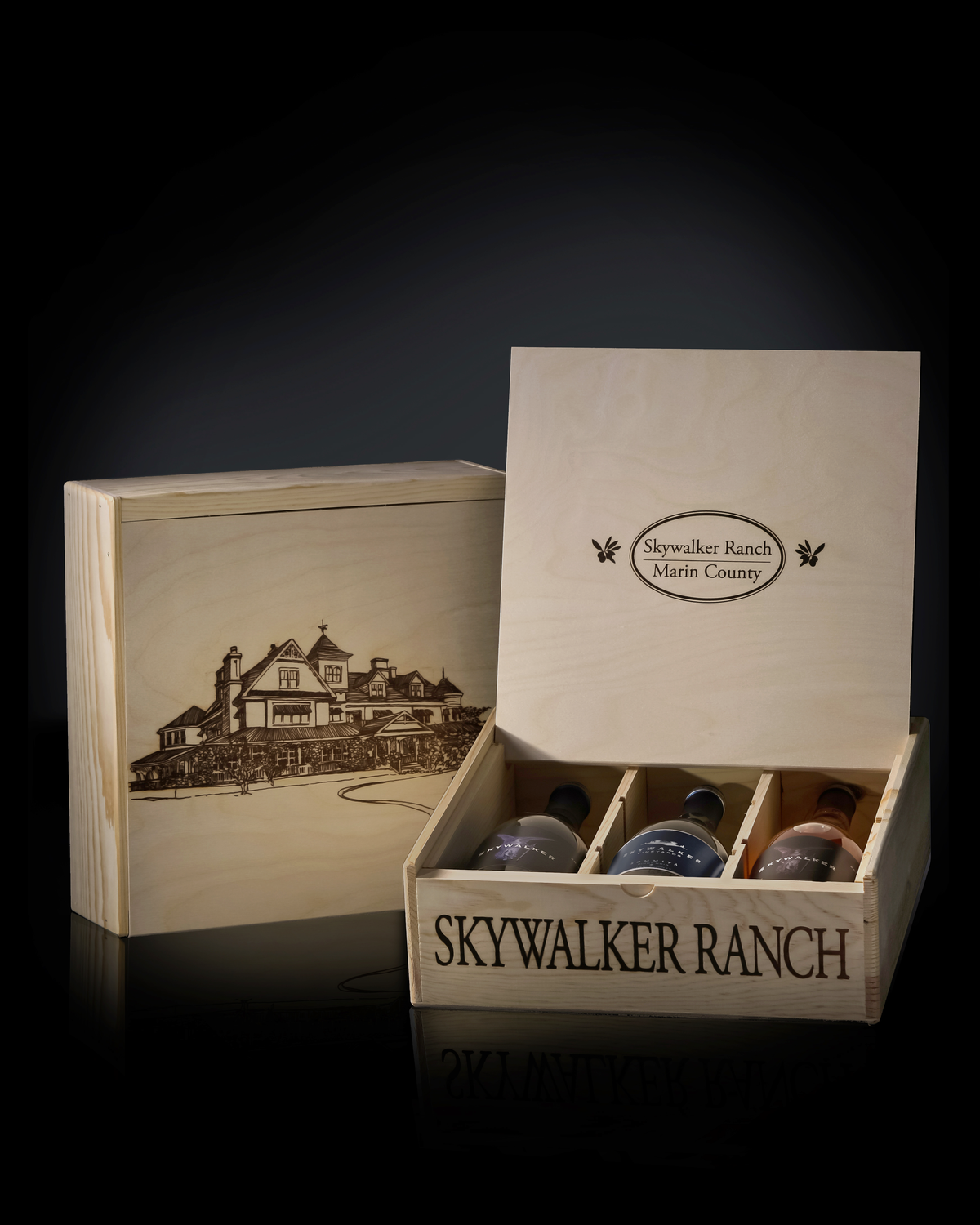Collector's Box 3-Bottle Main House